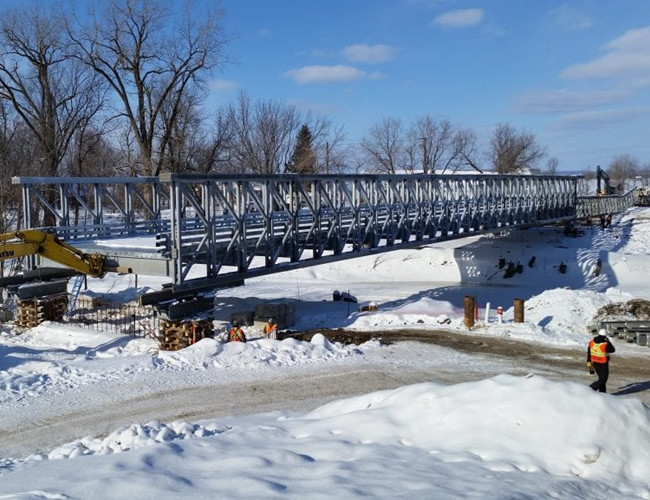 ponte tempor&aacute;ria