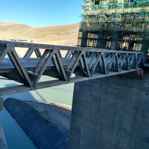 Сборный стальной ферменный мост с длинными пролетами типа Gwd