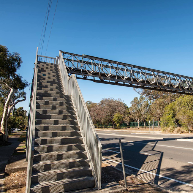 جسور المشاة المؤقتة