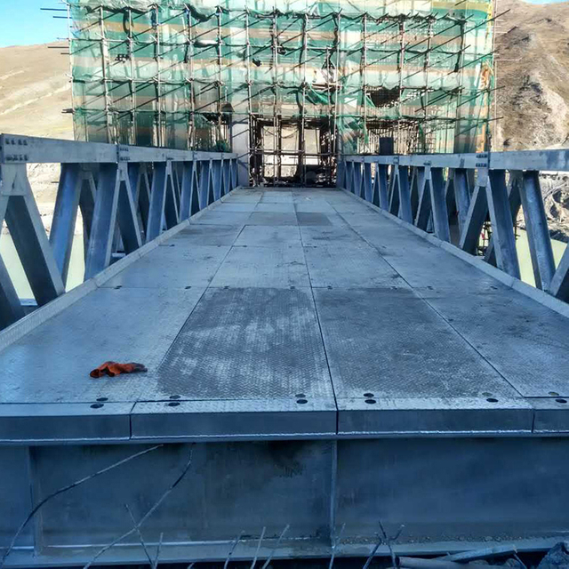 Puente de armadura de acero prefabricado de luz larga tipo Gwd