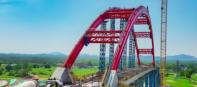 Изготовленный на заказ стальной арочный мост Производители.png